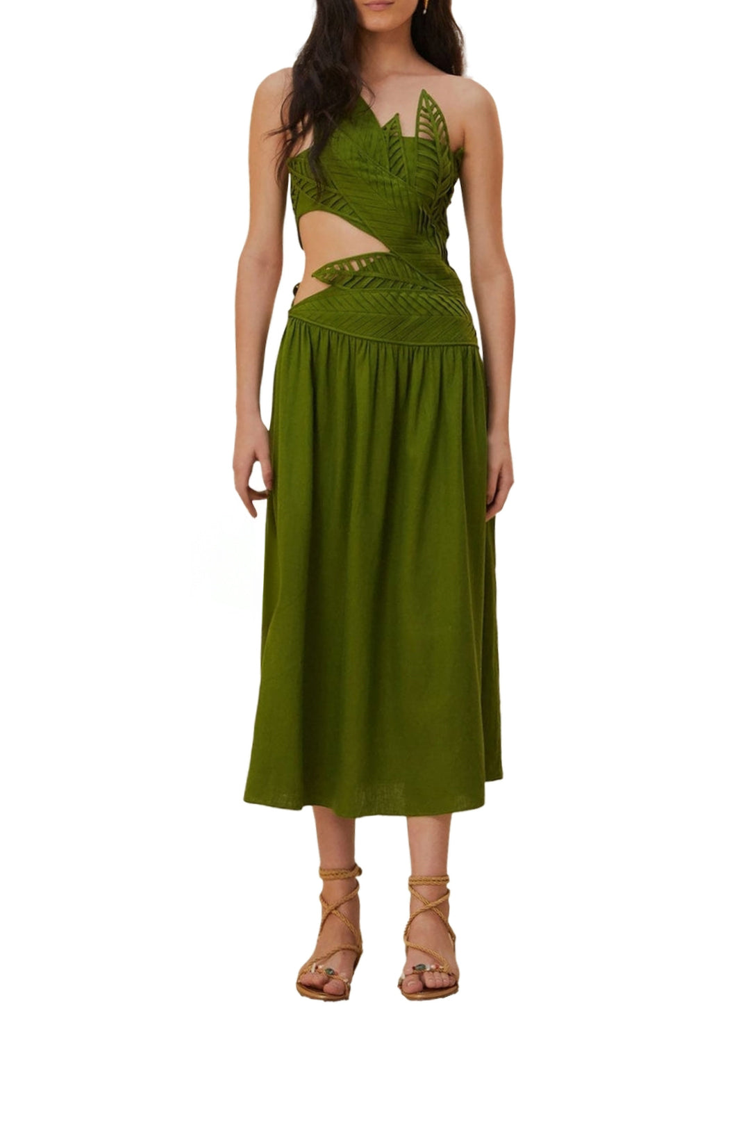 DJV_Green Robes midi - Green