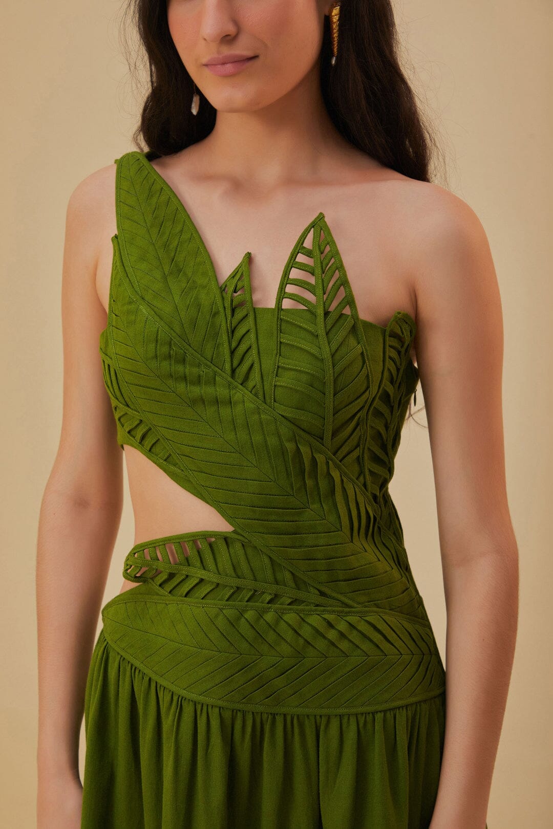DJV_Green Robes midi - Green