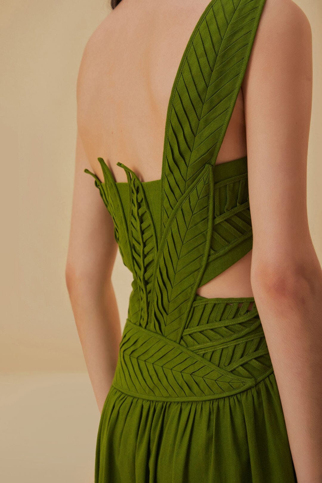 DJV_Green Robes midi - Green