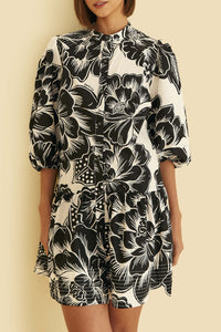 Chita short dress - Beige