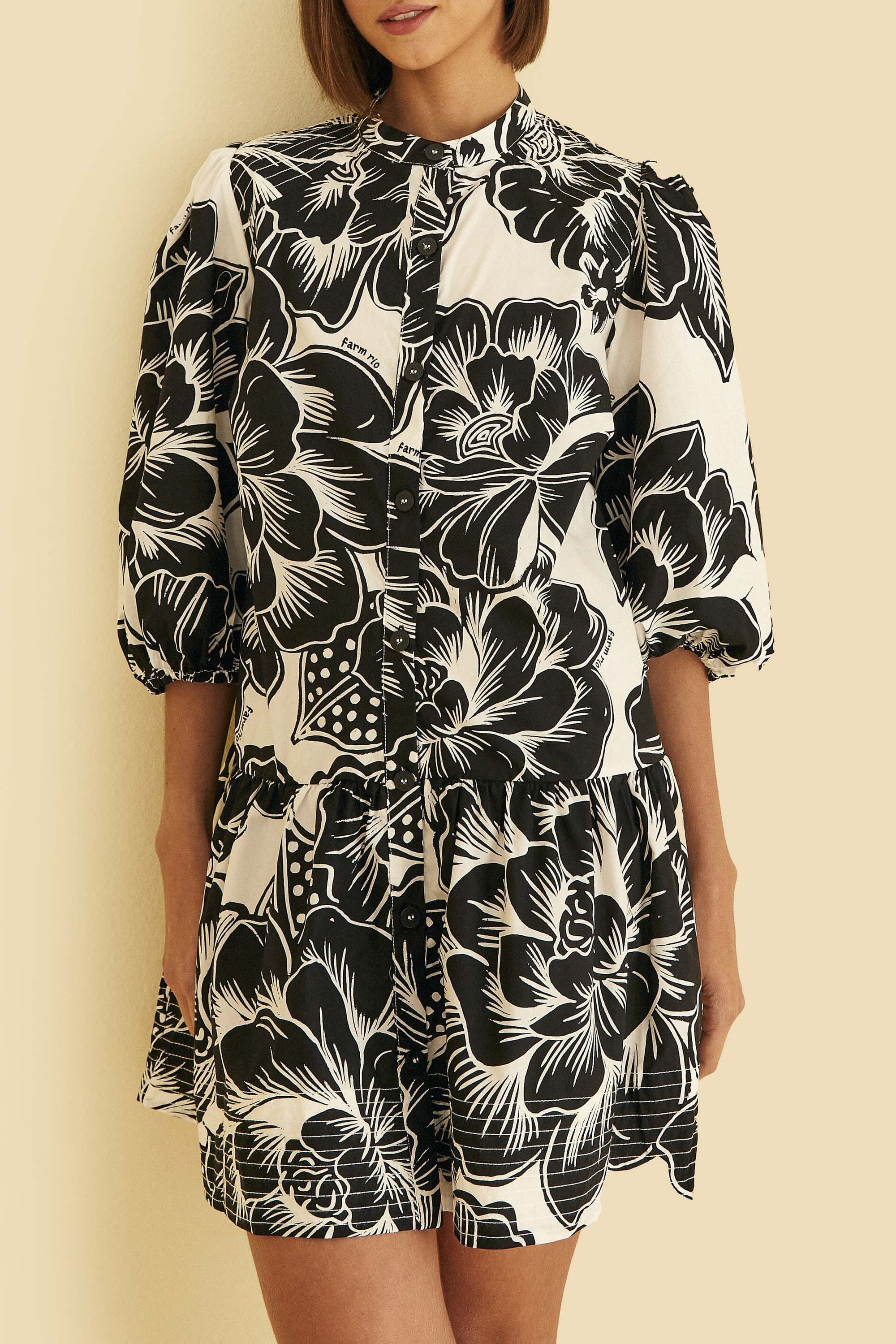 Chita short dress - Beige