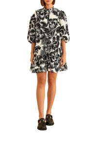Robe courte Chita - Beige