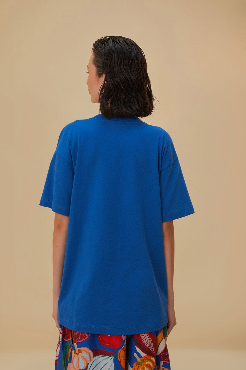 DJV_Blue Tops & T-Shirts - Blue