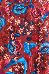 Blouse sans manches - Bordeaux