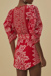 DJV_Flora Red Jupes & Shorts - Flora Red