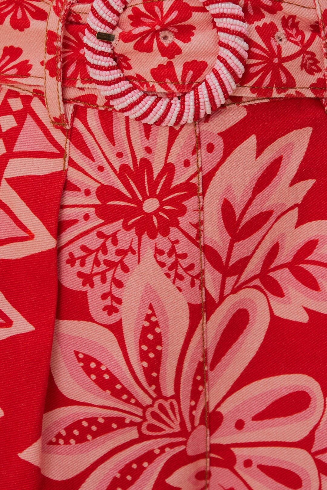 DJV_Flora Red Jupes & Shorts - Flora Red