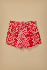 DJV_Flora Red Jupes & Shorts - Flora Red