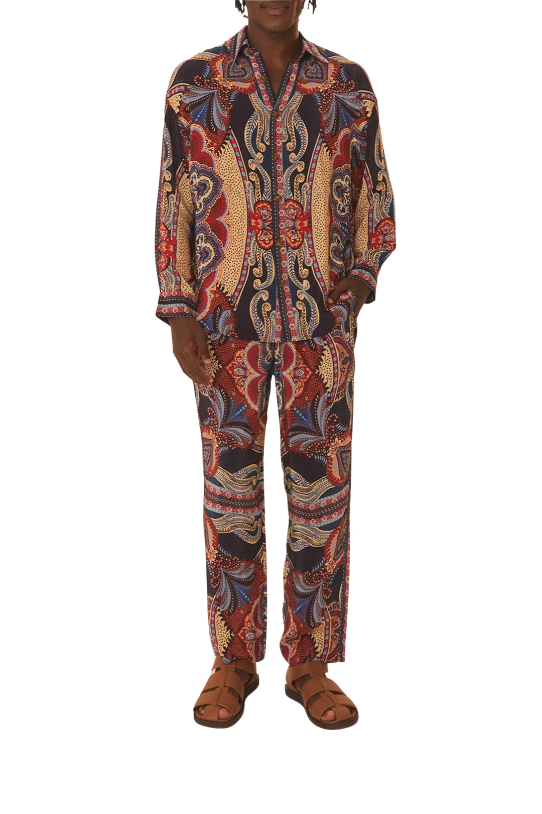 Energy scarf trousers - Multicolour