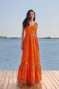 NEW_Orange Robes longues - Orange