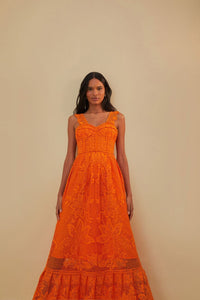 NEW_Orange Robes longues - Orange