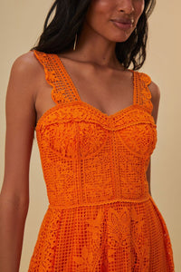 NEW_Orange Robes longues - Orange