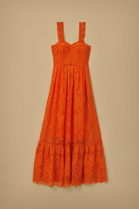NEW_Orange Robes longues - Orange