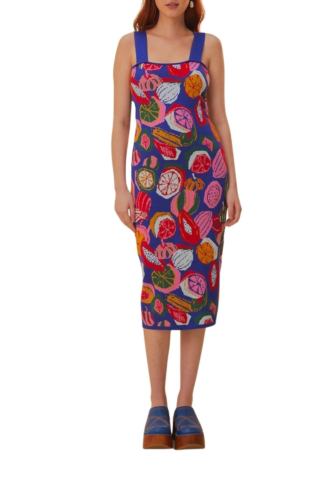 DJV_Colorful Salad Blue Robes midi - Colorful Salad Blue