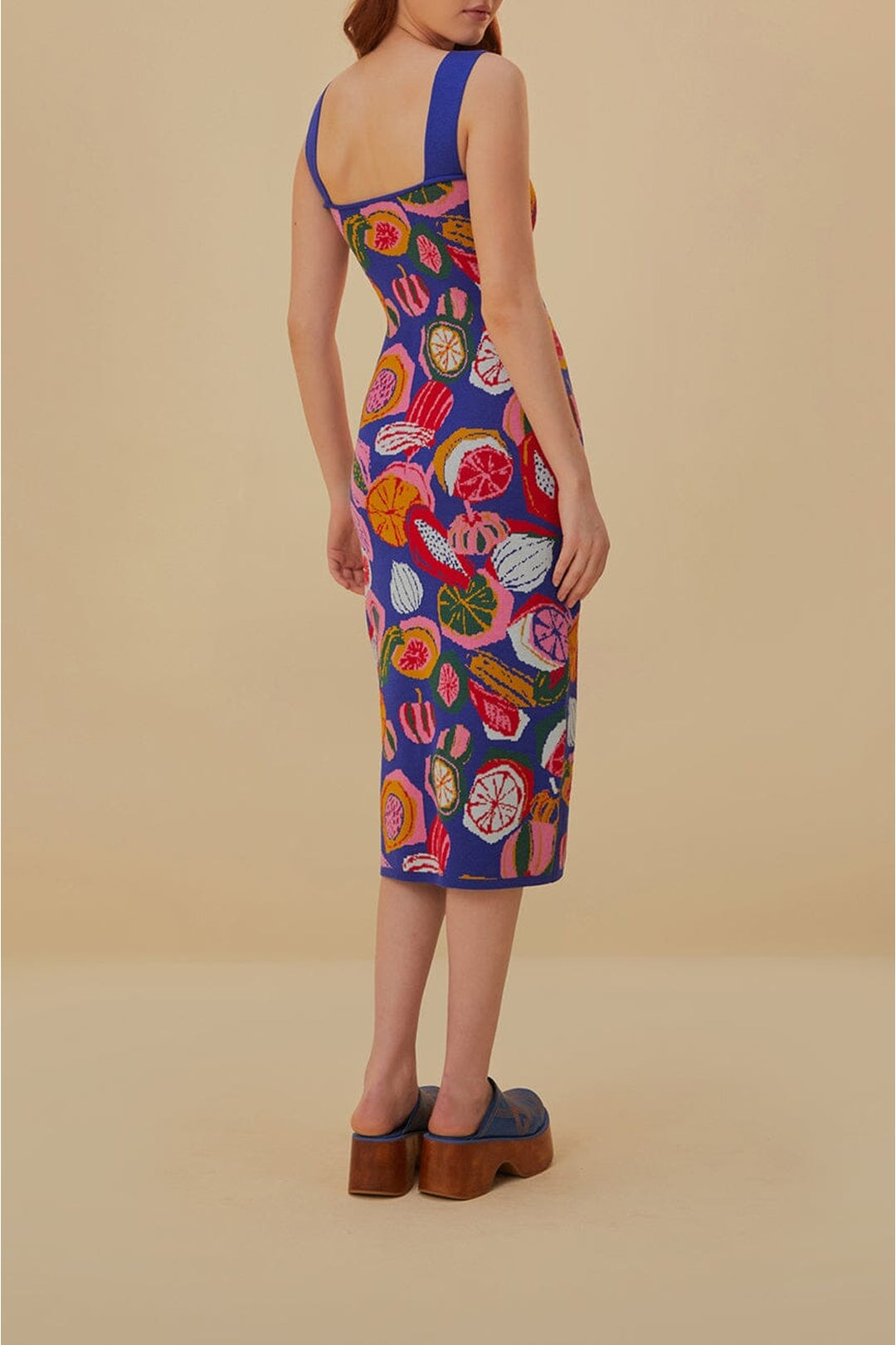 DJV_Colorful Salad Blue Robes midi - Colorful Salad Blue