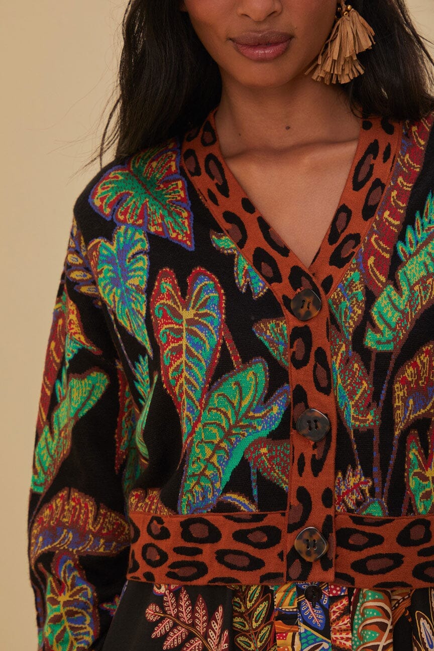 NEW_Cool Foliage Black Cardigans & Pulls - Cool Foliage Black