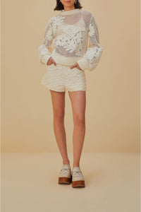 DJV_White Cardigans & Pulls - White