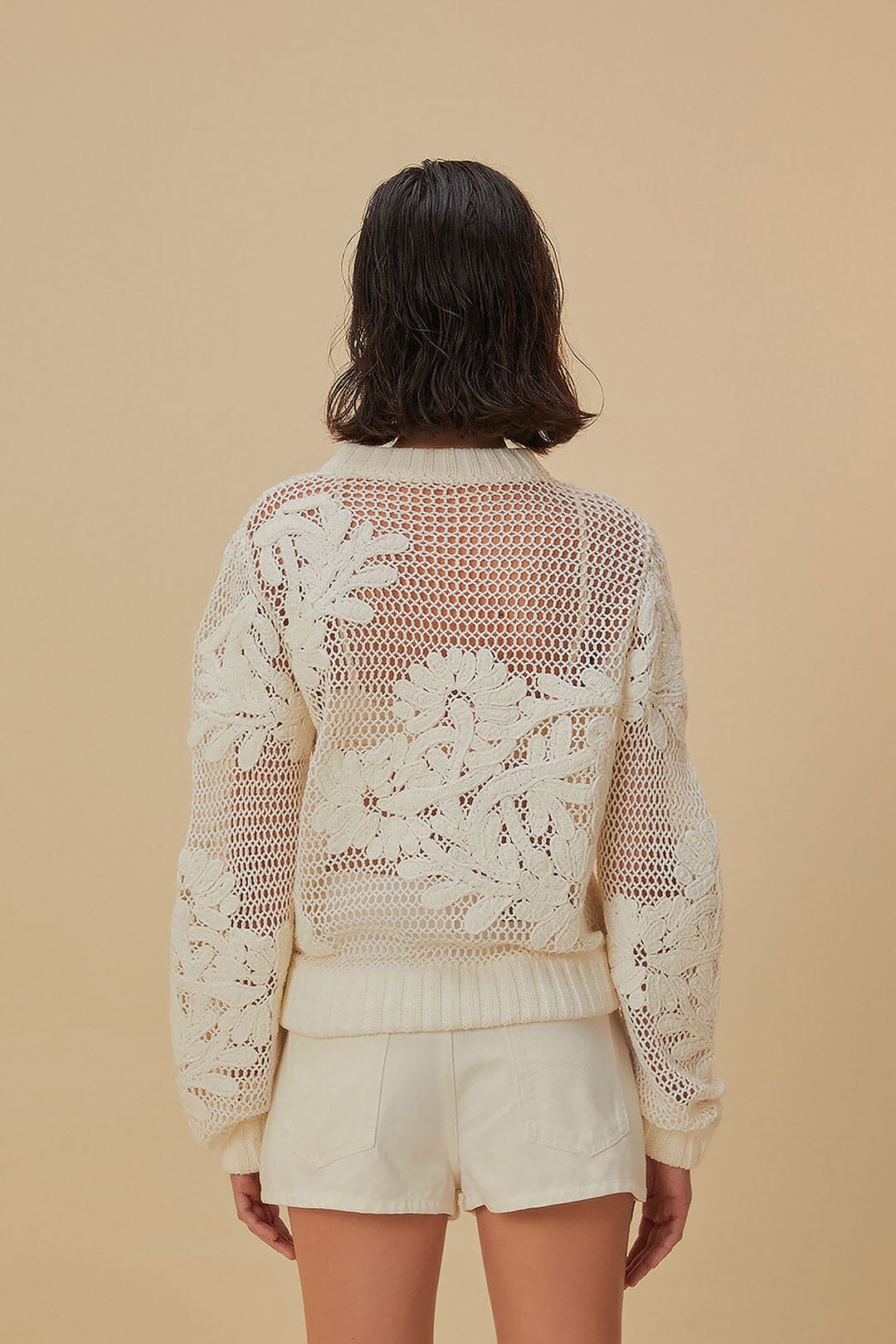 DJV_White Cardigans & Pulls - White