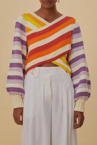 DJV_Sunset Stripes Cardigans & Pulls - Sunset Stripes
