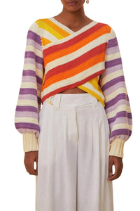 DJV_Sunset Stripes Cardigans & Pulls - Sunset Stripes