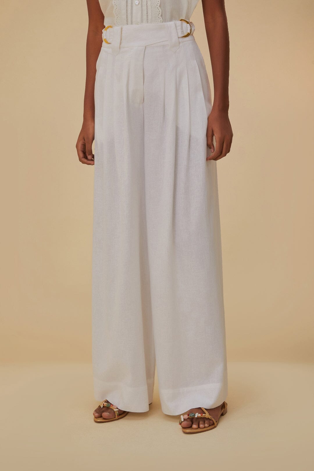 NEW_Off White Pantalons - Off White