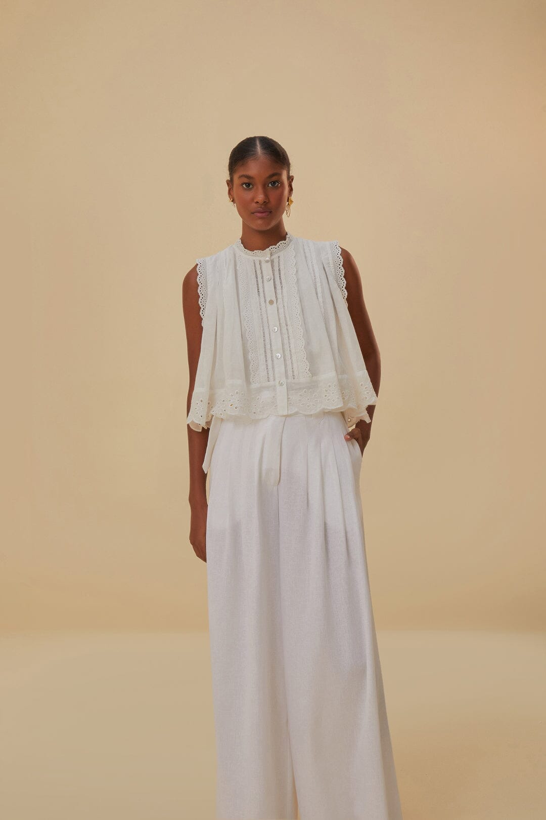 NEW_Off White Pantalons - Off White