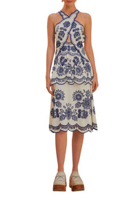 DJV_Off White Robes midi - Off White