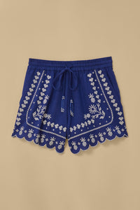 DJV_Navy Blue Jupes & Shorts - Navy Blue