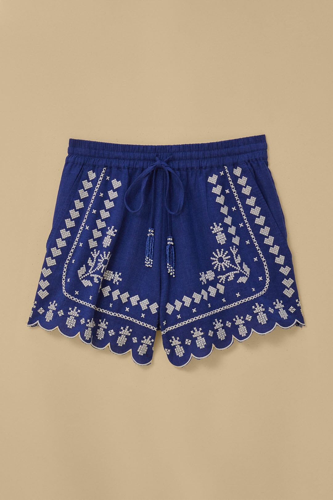 DJV_Navy Blue Jupes & Shorts - Navy Blue
