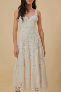 DJV_Off White Robes midi - Off White