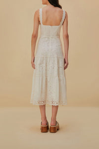 DJV_Off White Robes midi - Off White