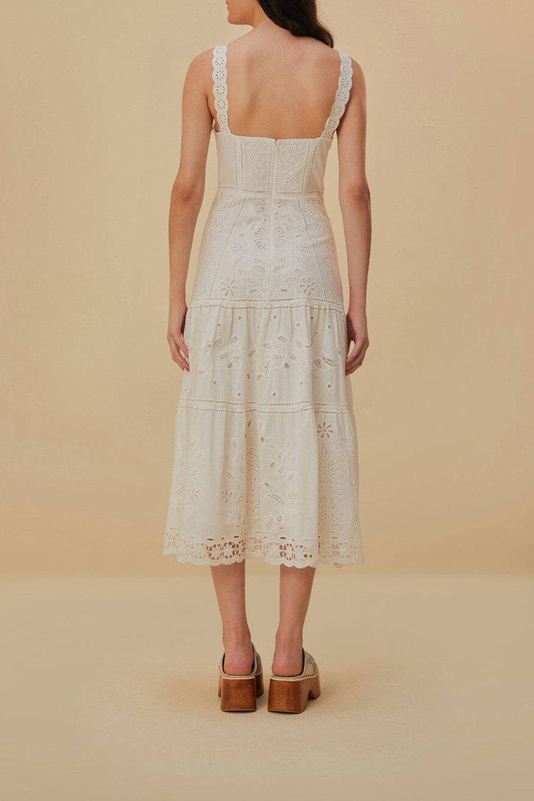 DJV_Off White Robes midi - Off White