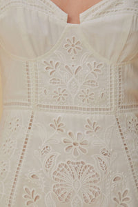 DJV_Off White Robes midi - Off White