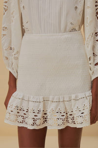 DJV_Off White Jupes & Shorts - Off White