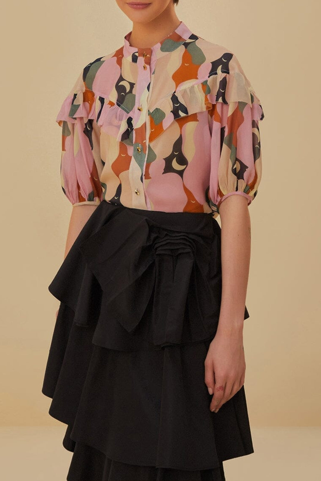 DJV_The Kiss Multicolor Chemises & Blouses - The Kiss Multicolor