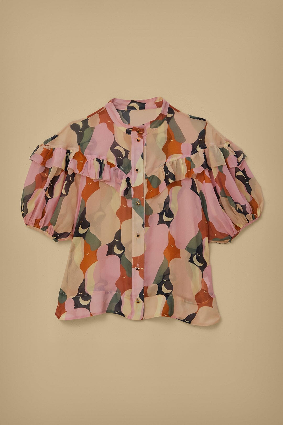 DJV_The Kiss Multicolor Chemises & Blouses - The Kiss Multicolor