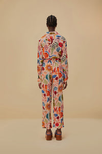 MEDIA OFF LINE_Pantalon Bright Farm - Multicolore