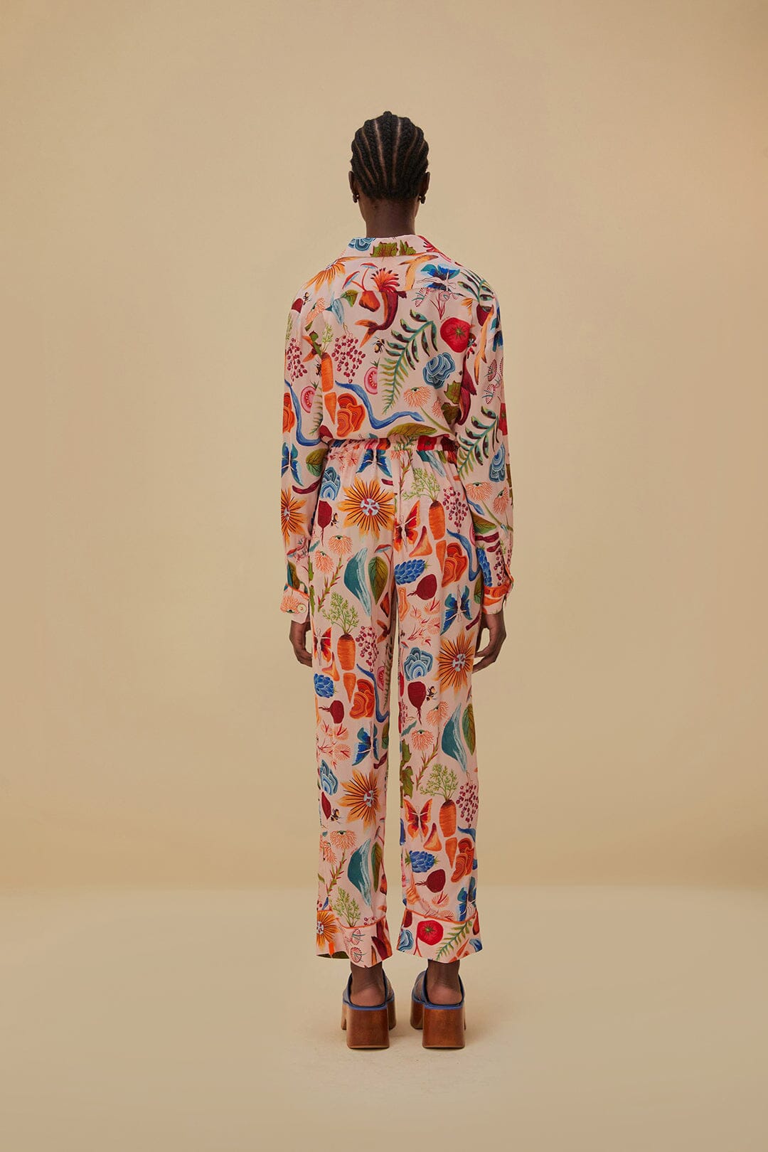 MEDIA OFF LINE_Pantalon Bright Farm - Multicolore