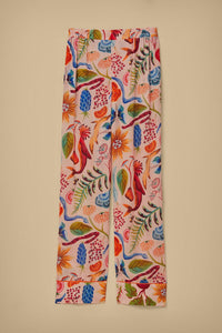 MEDIA OFF LINE_Pantalon Bright Farm - Multicolore