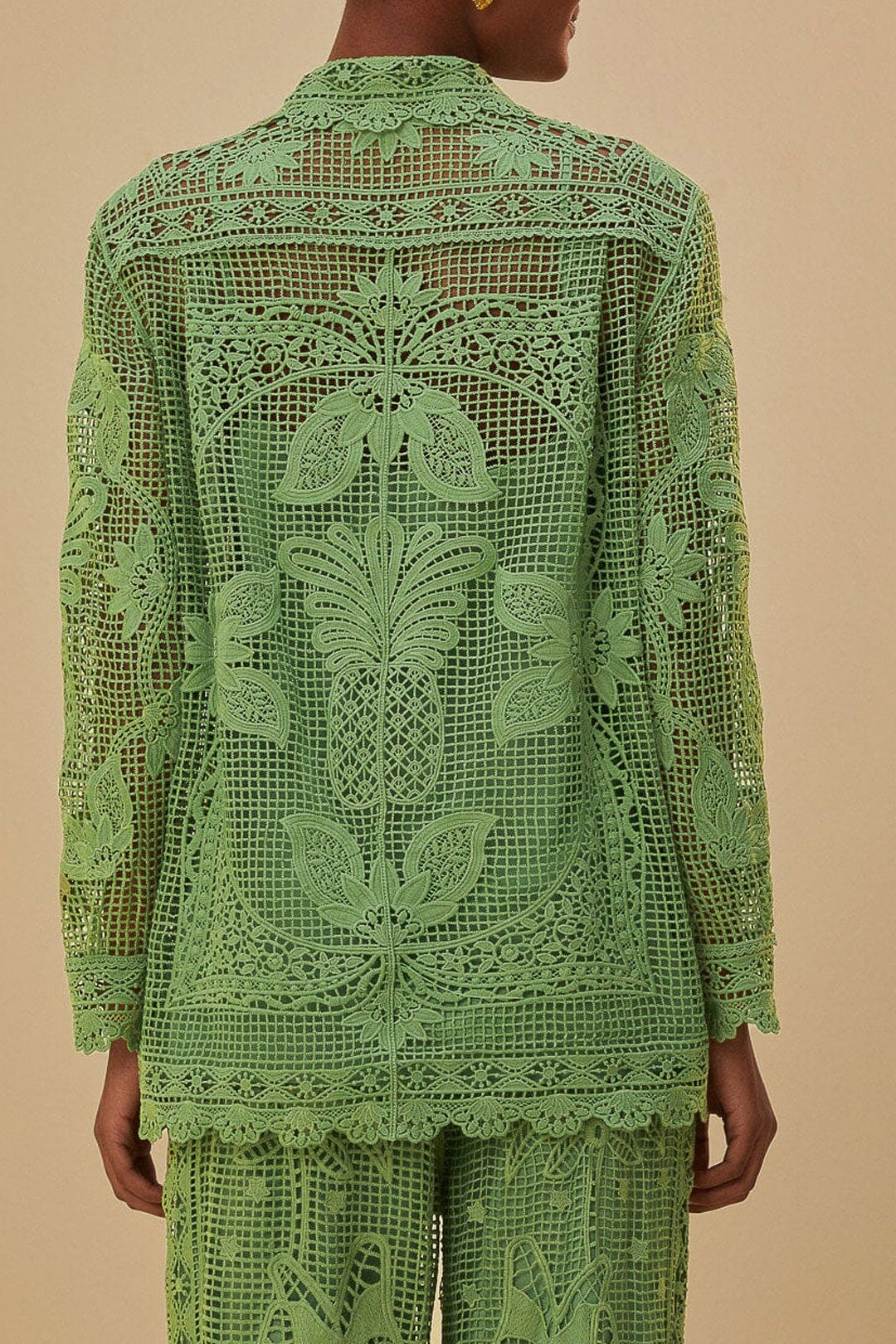 DJV_Green Chemises & Blouses - Green