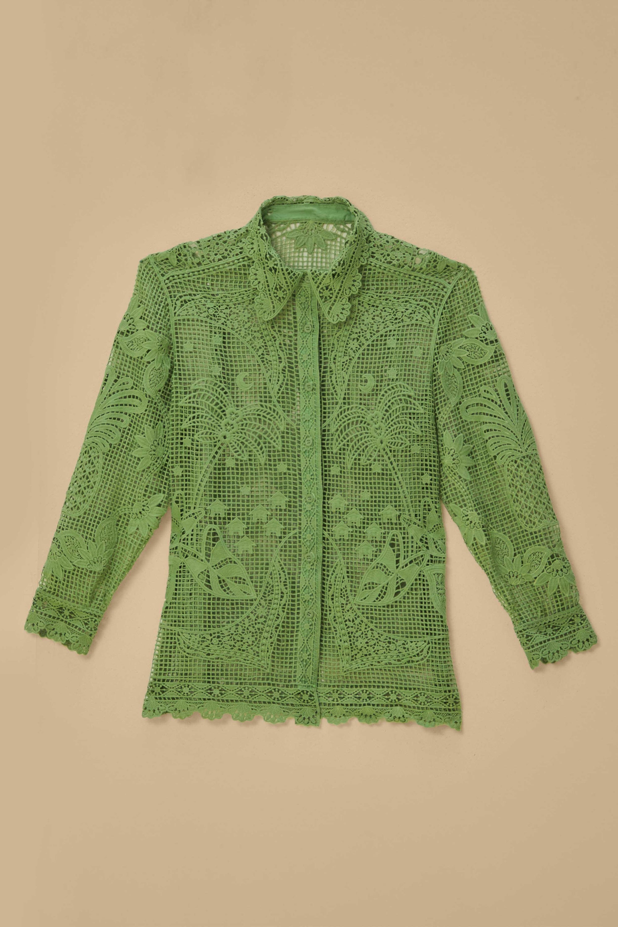 DJV_Green Chemises & Blouses - Green