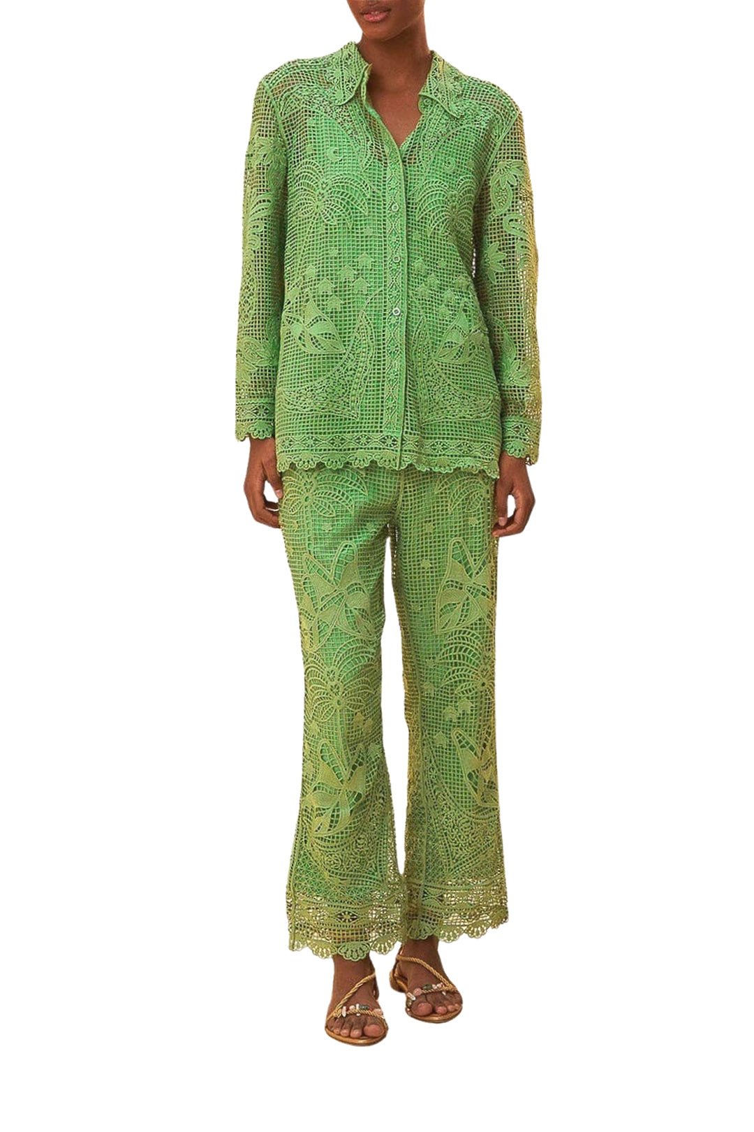 DJV_Green Pantalons - Green