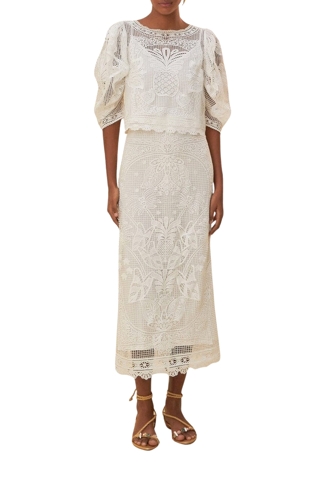 DJV_White Chemises & Blouses - White