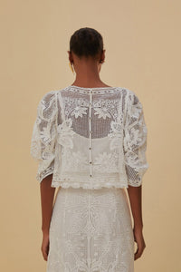 DJV_White Chemises & Blouses - White
