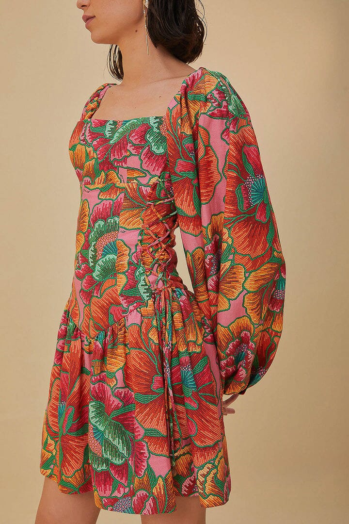 NEW_Beaded Spring Pink Robes courtes - Beaded Spring Pink