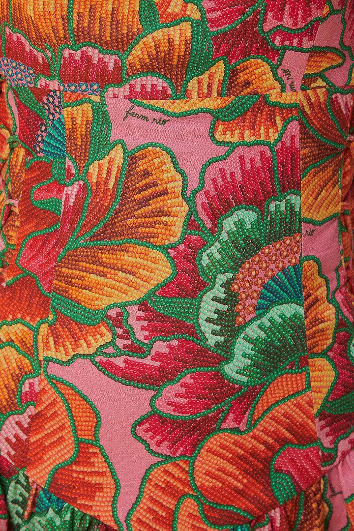 NEW_Beaded Spring Pink Robes courtes - Beaded Spring Pink