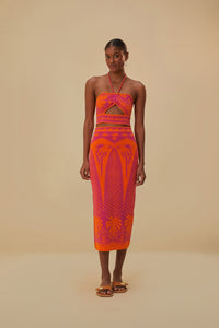 NEW_Macaw Elegance Pink Jupes & Shorts - Macaw Elegance Pink