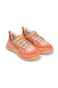 MEDIA OFF LINE_Sneakers à plateforme Jungle Panther - Orange
