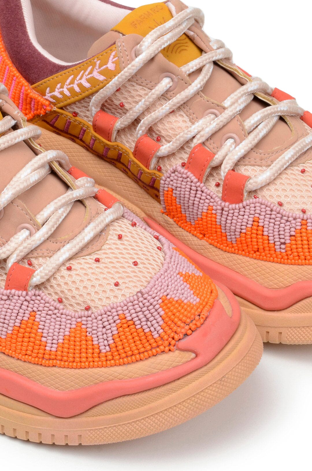 MEDIA OFF LINE_Sneakers à plateforme Jungle Panther - Orange