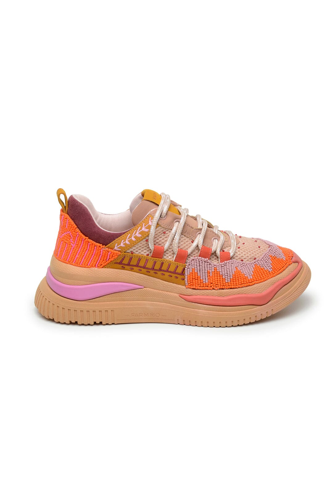 MEDIA OFF LINE_Sneakers à plateforme Jungle Panther - Orange