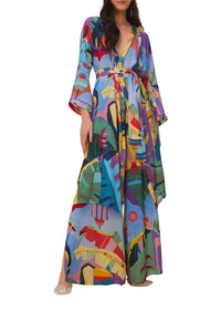 DJV_Tropical Scenario Multicolor Pantalons - Tropical Scenario Multicolor
